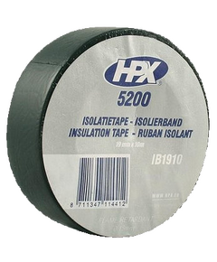 HPX Ізострічка ПВХ/5200/19*10м чорн.IB1910, фото  | SNABZHENIE.com.ua
