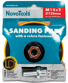 Диск д/абр.пап. 125мм М14x2 з перехідн.NovoTools, фото  | SNABZHENIE.com.ua