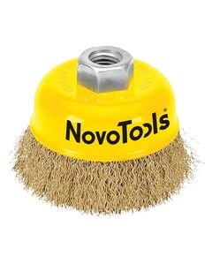 Диск.чашка гофр.пров. 65 M14x2 латунь NovoTools NTWB6514BC, фото  | SNABZHENIE.com.ua