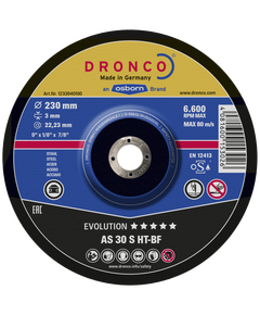 Диск по чав./кол.мет.125x3.0х22.2 Dronco, фото  | SNABZHENIE.com.ua