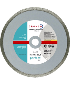 LA_Диск кер.граніт/плит.230х2.4х22.2 алмаз Dronco, фото  | SNABZHENIE.com.ua