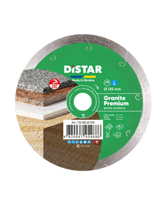 Диск граніт.125х1.5х22.23 алмаз Premium Distar 1A1R, фото  | SNABZHENIE.com.ua