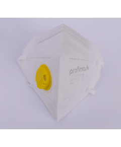 Респіратор 1шт FFP2 (K) NR, жовтий фільтр, Profimask, фото  | SNABZHENIE.com.ua