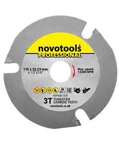 Диск по дереву універс.125мм д/КШМ NovoTools, фото  | SNABZHENIE.com.ua