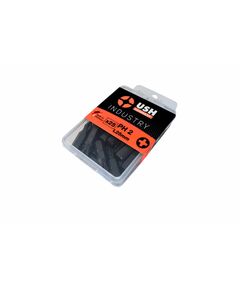 Насадка викруткова USH Industry : Phillips PH2 x 25 мм. Torsion Уп. 25 шт., фото  | SNABZHENIE.com.ua