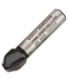 Фреза галтельна Bosch Professional Std S8 R6 D12 L9.2, фото  | SNABZHENIE.com.ua