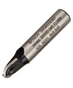 Фреза галтельна Bosch Professional Std S8 R4 D8 L9.2, фото  | SNABZHENIE.com.ua