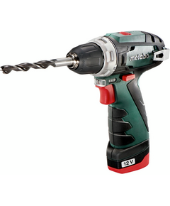 Шурупокрут-дриль акумуляторний Metabo BS 12В 1x2А·год 17·34Нм 0-360·0-1400об·хв сумка 0.95кг, фото  | SNABZHENIE.com.ua