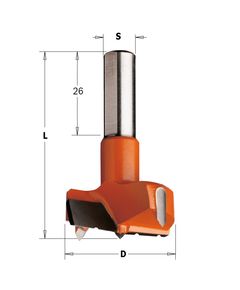 Сверло чашечное 40x70 мм с стружколомом, хвостовик 10 мм CMT 369.400.11C, фото  | SNABZHENIE.com.ua