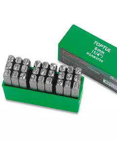 Набір клейм літерних ударних 27 од. 3 мм TOPTUL (NGAW2703), фото  | SNABZHENIE.com.ua