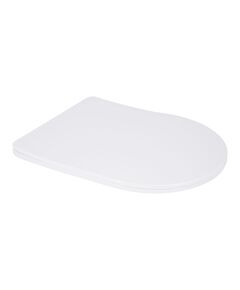 Qtap Сиденье для унитаза Grand с микролифтом Slim Duroplast, Quick Release White, фото  | SNABZHENIE.com.ua