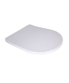 Qtap Сиденье для унитаза напольного (Grand) 560×363×30 мм, White, с микролифтом, Slim Duroplast, Quick Release QT26228301W3, фото  | SNABZHENIE.com.ua