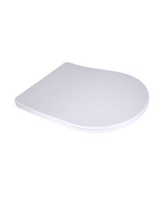 Qtap Сиденье для унитаза напольного (Vlasta) 560×363×30 мм, White, с микролифтом, Slim Duroplast, Quick Release QT28228300W3, фото  | SNABZHENIE.com.ua
