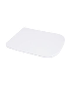 Qtap Сиденье для унитаза напольного (Aries) 445×360×30 мм, White, с микролифтом, Slim Duroplast, Quick Release QT03228302W3, фото  | SNABZHENIE.com.ua