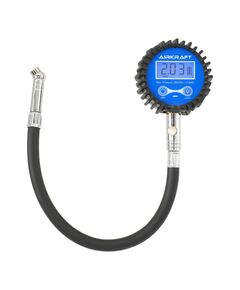 Манометр цифровой для проверки давления в шинах со шлангом 0-250 psi (17 bar)  AIRKRAFT TPGD0250-S, фото  | SNABZHENIE.com.ua