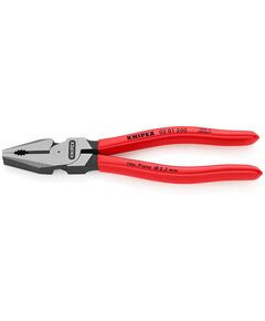 Комбинированные плоскогубцы KNIPEX 02 01 200 SB, фосфатированные, мощные, фото  | SNABZHENIE.com.ua