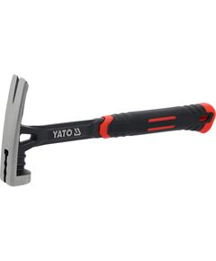 Молоток сталевий монолітний YATO з цвяходером, m= 500 г [6/18], фото  | SNABZHENIE.com.ua