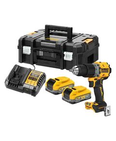 Дрель-шуруповёрт аккумуляторная бесщёточная ударная DeWALT DCD805S2T, фото  | SNABZHENIE.com.ua