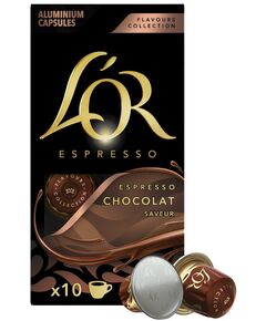 Кава L`OR капсули  Espresso Chocolat, 100% арабіка, 10шт, Nespresso, фото  | SNABZHENIE.com.ua