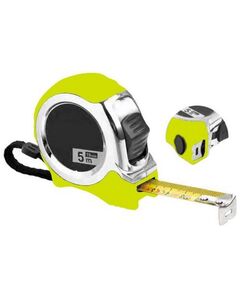 Рулетка WERTVOLL 8 м х 25 мм фиксатор полотна кнопка STOP покрытие TPR нейлоновое покрытие противоскользящий, фото  | SNABZHENIE.com.ua