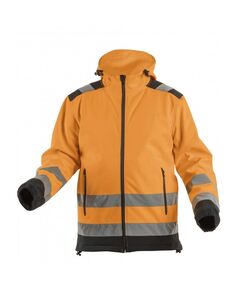 HOEGERT Куртка сигнальная Softshell ARGEN с капюшоном, оранжевая, фото  | SNABZHENIE.com.ua