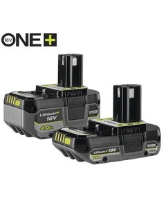 Набір акумуляторів Ryobi ONE+ RB18242X 18В 1х2А·год 1х4А·год, фото  | SNABZHENIE.com.ua