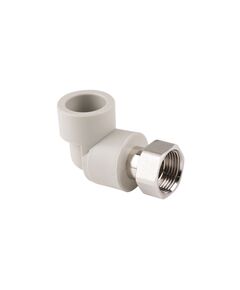 Уголок PPR Thermo Alliance с накидной гайкой 25х3/4" ВР, фото  | SNABZHENIE.com.ua