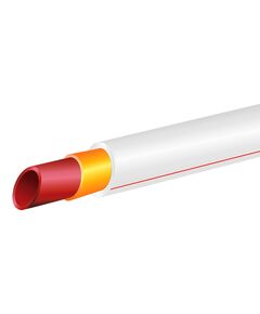 Труба PPR Blue Ocean "Белый" FIBER-G армированная стекловолокном 25х3,5, фото  | SNABZHENIE.com.ua
