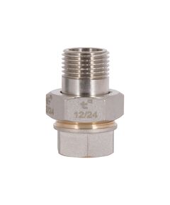 Сгон-американка Thermo Alliance Standart 1/2"ВН никель, прямой TAS190W15, фото  | SNABZHENIE.com.ua