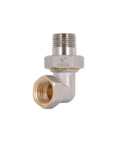 Сгон-американка Thermo Alliance Standart 1/2"ВН никель, угловой TAS191W15, фото  | SNABZHENIE.com.ua
