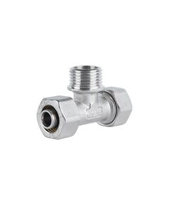 Тройник обжимной SD Plus 16х1/2"х16 НР SD160W161516, фото  | SNABZHENIE.com.ua