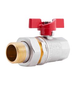 Кран шаровой "Американка" SD Plus прямой 1/2" ВН SD220W15, фото  | SNABZHENIE.com.ua