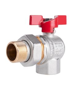 Кран шаровой "Американка" SD Plus угловой 3/4" ВН SD222W20, фото  | SNABZHENIE.com.ua