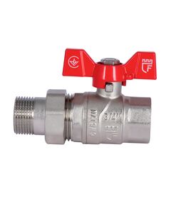 Кран шаровой "Американка" SD Forte 3/4" прямой SF220W20, фото  | SNABZHENIE.com.ua