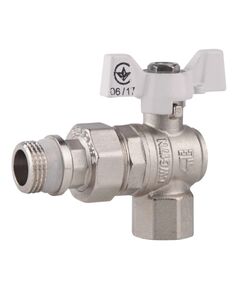 Кран шаровой "Американка" SD Forte 1/2" с антипротечкой угловой SF223W15, фото  | SNABZHENIE.com.ua