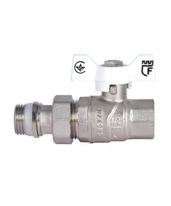 Кран шаровой "Американка" SD Forte 1/2" с антипротечкой прямой SF222W15, фото  | SNABZHENIE.com.ua