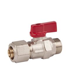 Кран шаровой обжимной SD Forte 20х3/4" НР SF262W20, фото  | SNABZHENIE.com.ua