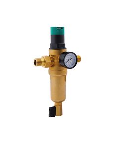 Фильтр самопромывной SD Forte 1/2" с редуктором для горячей воды SF128W15H, фото  | SNABZHENIE.com.ua