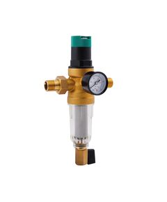 Фильтр самопромывной SD Forte 1/2" с редуктором для холодной воды SF128W15C, фото  | SNABZHENIE.com.ua