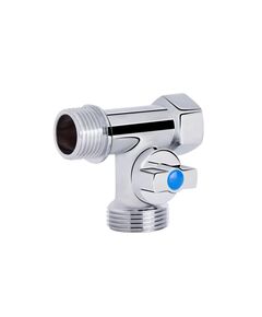Кран приборный шаровой SD Plus 1/2"х3/4"х1/2" ННВ SD186W152015, фото  | SNABZHENIE.com.ua
