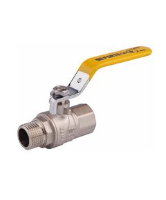 Кран шаровой SD Forte 1/2" ВН для газа (ручка) SF605G15, фото  | SNABZHENIE.com.ua