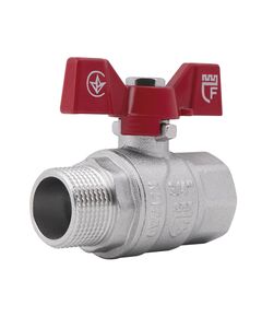 Кран шаровой SD Forte 3/4" ВН для воды (бабочка) SF607W20, фото  | SNABZHENIE.com.ua