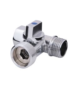 Кран приборный шаровой SD Forte 1/2"х3/4"х1/2" SF186W152015, фото  | SNABZHENIE.com.ua