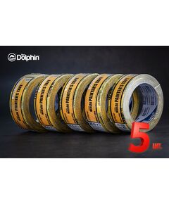Малярная лента (скотч) 38мм х 50м Blue Dolphin WASHI XF7 рисовая бумага 5 шт, фото  | SNABZHENIE.com.ua