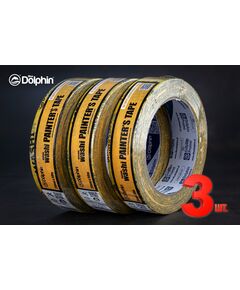 Малярная лента (скотч) 25мм х 50м Blue Dolphin WASHI XF7 рисовая бумага 3 шт, фото  | SNABZHENIE.com.ua