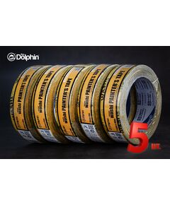 Малярная лента (скотч) 25мм х 50м Blue Dolphin WASHI XF7 рисовая бумага 5 шт, фото  | SNABZHENIE.com.ua