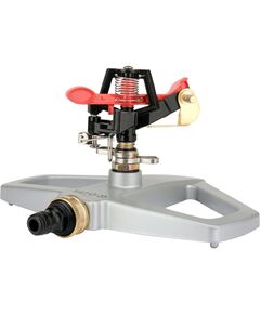 Зрошувач імпульсний 6-режимний YATO на металевій опорі, радіус поливу- 12-13 м, робочий тиск 2-4 Bar, фото  | SNABZHENIE.com.ua