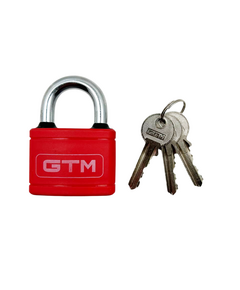 GTM Замок навісний PVC 50мм GTM BXG0150, фото  | SNABZHENIE.com.ua