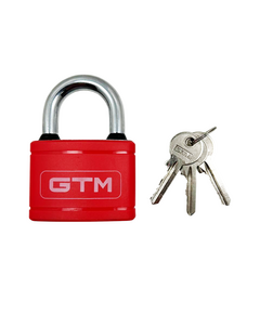 GTM Замок навісний PVC 63мм GTM BXG0163, фото  | SNABZHENIE.com.ua