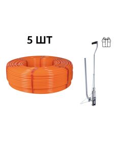 Акционный набор Thermo Alliance: 5 бух. Труба PEX-A EVOH ORANGE, 3 слоя, 16×2,0 мм (320 м), Spain + Такер ТК-100, фото  | SNABZHENIE.com.ua